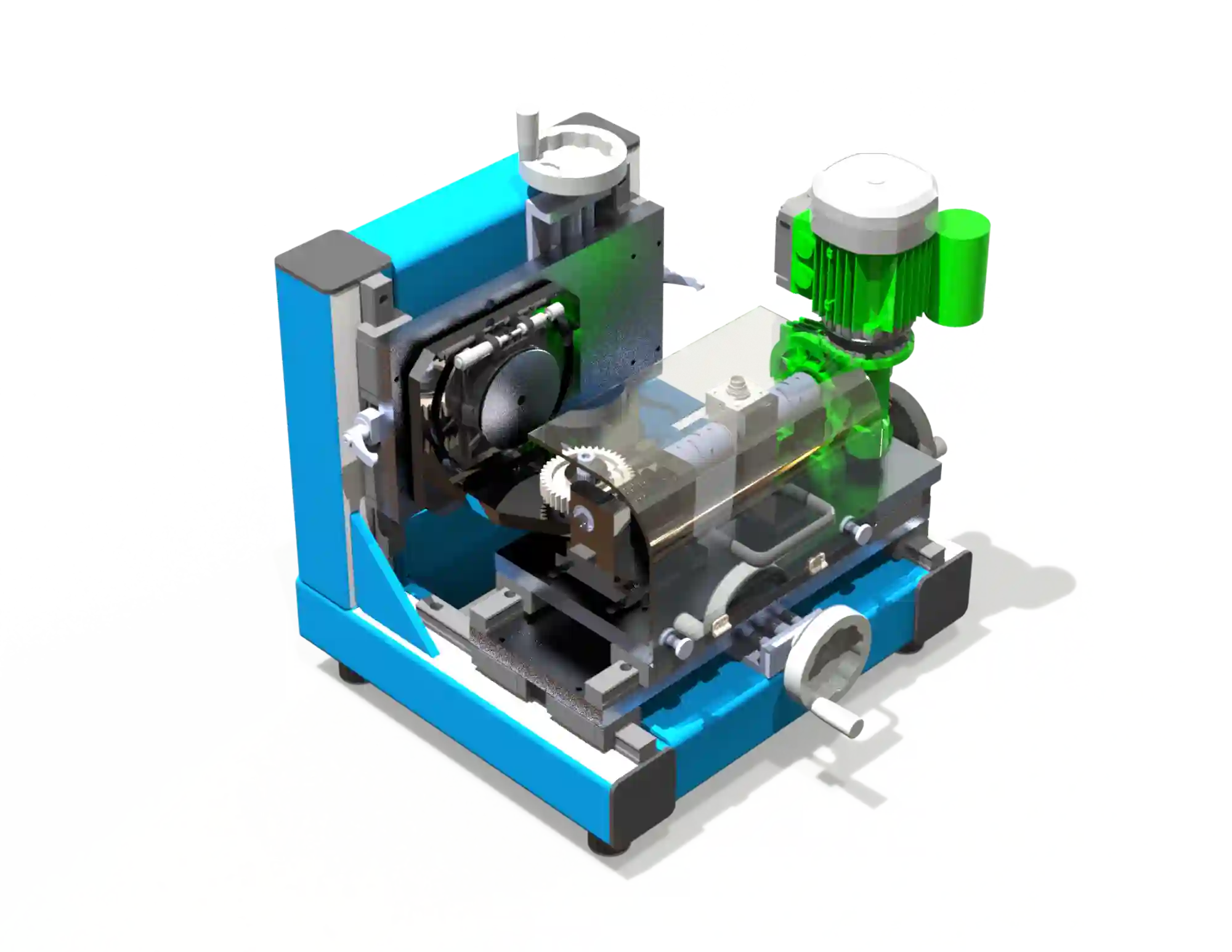 STR-series custom-designed test rig render