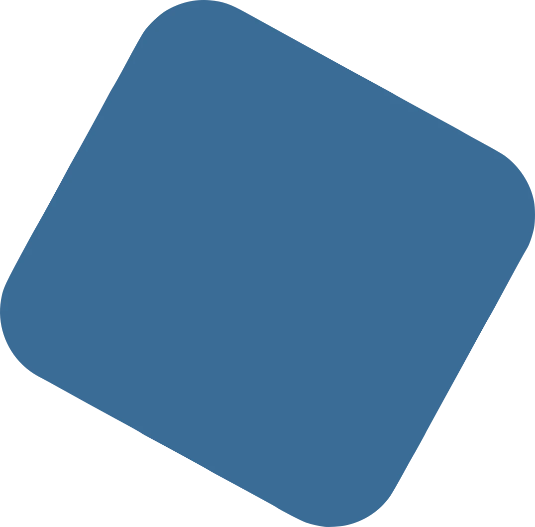 Decorative blue rectangle